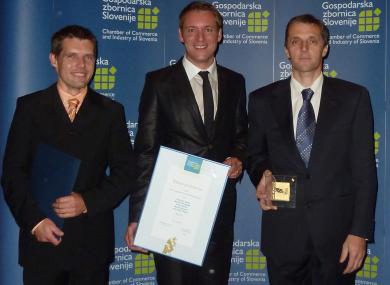 Acroni Zlato drzavno priznanje za leto 2010 avtro Stane Jakelj s sodelavci Razvoj specialnega korozijsko obstojnega jekla za izpusne sist 2